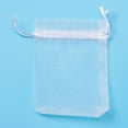 thumbnail image 2 of Bolsas de organza genéricas: 10 unidades de 9 x 7 cm de alta densidad para popurrí, joyas, regalos, fiestas, festivales navideños, baños, jabones, maquillaje y artículos de envoltura., 2 of 4