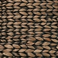 thumbnail image 7 of happimess BSK2001B-3SET Clara Farmhouse Classic Handwoven Hyacinth Rectangle Storage Floor Baskets with Handles, Brown (Set of 3), 7 of 7