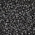 thumbnail image 2 of Miyuki Delica Seed Beads – Size 11/0 (1.6 mm), DB0306, Matte Dark Gray, 7.2 g, Approx. 1440 Beads, 2 of 7