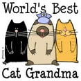thumbnail image 3 of CafePress - World's Best Cat Grandma Large Mug - 15 oz Ceramic Large White Novelty Mug, 3 of 4