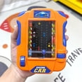 thumbnail image 4 of Palm-Sized Racing Game Console In Orange - Portable Handheld Arcade Game With Road Racing Simulation, Compact Design For And Casual Gamers, 4 of 6