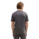 thumbnail image 5 of TOM TAILOR Camiseta para hombre - Camiseta con logotipo, cuello redondo, corte regular, algodón, estampado Gris L (Large), 5 of 7