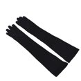 thumbnail image 4 of Manchons de Bras pour Femmes, Manchon de Bras Doux Respirant Réutilisable pour Cyclisme pour l'Été pour Course Noir, 4 of 8