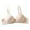 Women's Bras Beige, variant on Women's Full Coverage Bras, Push Up Thick Padded Plunge Underwire T Shirt Lace Bra Lift Support for Women Add One Cup S-2XL