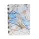 thumbnail image 5 of Cuaderno A5 con espiral y papel rayado grueso para escribir, 160 páginas, hojas perforadas resistentes para estudiantes, uso en la oficina y diario. Aestivo | Gris | AESTIVO, 5 of 7