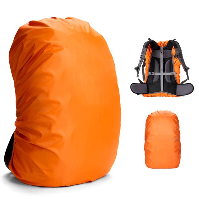 HEVIRGO Housse de Protection Imperméable pour Sac à Dos de Randonnée Camping Extérieur 35/45L, Vert Armée 35L