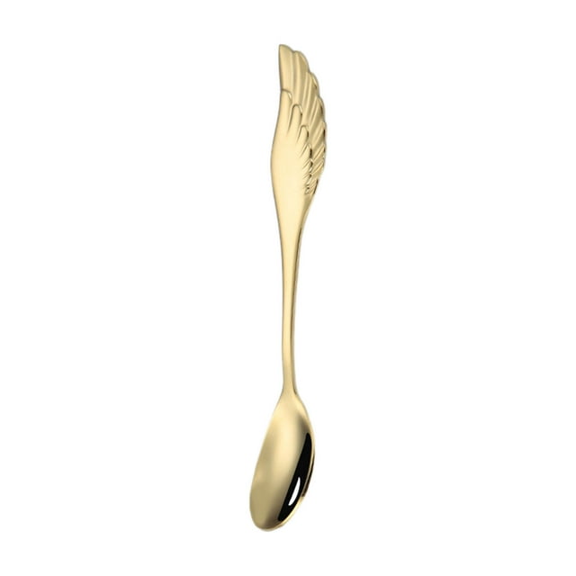 Home Kitchen Item Clearance Deals!Pcksrro Stainless Steel Fruit fork Dessert Coffee Spoon Pedestal Dinner fork Spoon