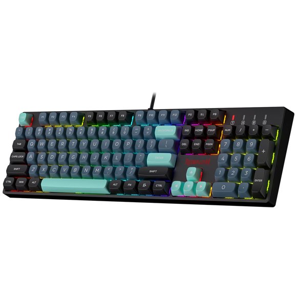 Teclado para juegos Redragon K582 SE con cable RGB de 104 teclas