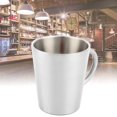 thumbnail image 3 of LAFGUR Tasse Isolée, Tasse à Double Paroi, Tasse Portable 300ml en Acier Inoxydable 304 avec Poignée, 3 of 8