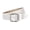 White, variant on Women's Faux Leather Belts Hollow Out PU Old Fashioned Vingate Metal Buckle Belt for Dress Jeans Umber X-Small-Large