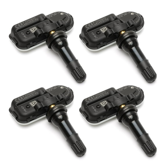 WOUDY 4Pcs TPMS for 2014-2018 Dodge Ram 1500 2500 3500 Tire Pressure Sensor OME 68249197AA