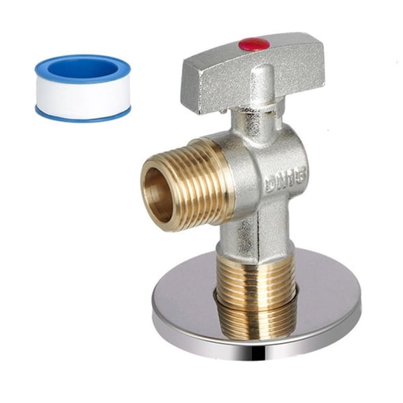 Heavy Duty Brass Angle Valves High Flows Designing for Bathroom Kitchen Plumbing