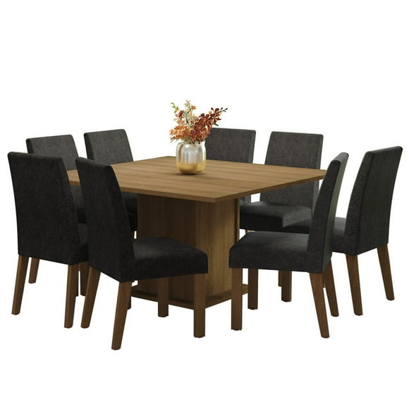 Juego de Comedor Madesa Oxford Doris con Mesa y 8 Sillas