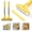 2 Pcs, variant on Glass Tile Adhesive Remover Shovel, Wide Blade Razor Scraper with Extended Handle, Long Window Cleaning Scraper for Glass Tile and Floor Surfaces