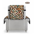 thumbnail image 7 of Yuyamidu Leopard Print Recliner Chair Cover Sofa Slipcover Waterproof Stretch Recliner Couch Protector for Living Room Replacement Reclining Chair Cover Furniture Protector, 7 of 7