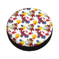 thumbnail image 3 of Cute Cartoon Spider Man Spare Tire Cover Wheel Protectors For Trailer Rv Suv Truck Camper Travel Fits For Tire Diameter 14 Inch, 3 of 7