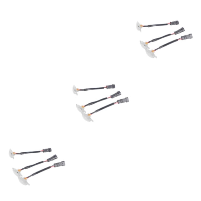 Kenally 3x LED Light For White Style F150 2015-2019 Raptor Grill Grille Type1 NO1