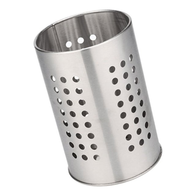Yuarrent Soporte para palillos, cilindro, organizador de drenaje de agua, utensilios de cocina, escurridor, almacenamiento de utensilios, Organizadores de utensilios de cocina