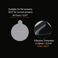 thumbnail image 3 of Uxcell 5 Pieces Watch Glass Screen Protectors 19mm Anti-Blue Light TPU Smartwatch Protective Film, 3 of 7