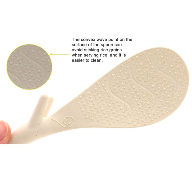 CEHVOM Squirrel Rice Spoon Straw Rice Spoon Non-stick Rice Spoon Cute Rice Spoon Tableware Clearance
