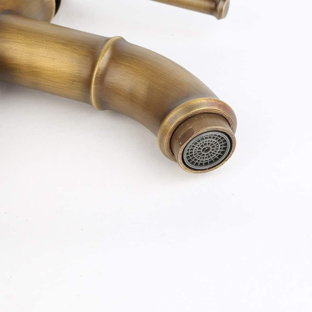 Ret Design Brass Faucet Bathroom Basin Kitchen Sink Patio Cold and Hot Water Tap