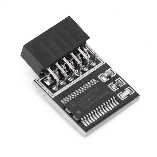 Piezas de repuesto del módulo de plataforma segura TPM 2.0 para la placa base Gigabyte Win11 Likrtyny Para estrenar