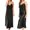 Black, variant on QUINDOS Satin Pajama for Women Silk Long Nightgowns for Women Sling Lace Suspenders Casual Solid Loose Club Wear Night Dress