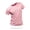 Pink, variant on FLMEI Men's and Women's Quick Dry Shirt Marathon Short Sleeve T Shirt Summer Sportswear Shirts Unisex Absorbent Tees S-4XL
