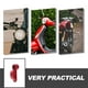 thumbnail image 3 of Gancho universal para motocicleta, bolsa colgante para bicicleta eléctrica, gancho para manillar, gancho para casco de scooter, soporte de gancho de suspensión de aleación de aluminio reemplazable, 3 of 8