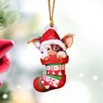 thumbnail image 4 of Árbol de Navidad acrílico Decoración colgante Adornos colgantes de dibujos animados para niños (9) Tmvgtek Libre de BPA, 4 of 9