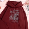 thumbnail image 1 of Chandails à Capuchon Imprimés Spider Skeleton Maginary World pour Hommes, Chandail à Capuchon Chaud d'Automne en Polaire, Col Rond Confortable, Hoody Décontracté Oversize pour Homme, 1 of 6