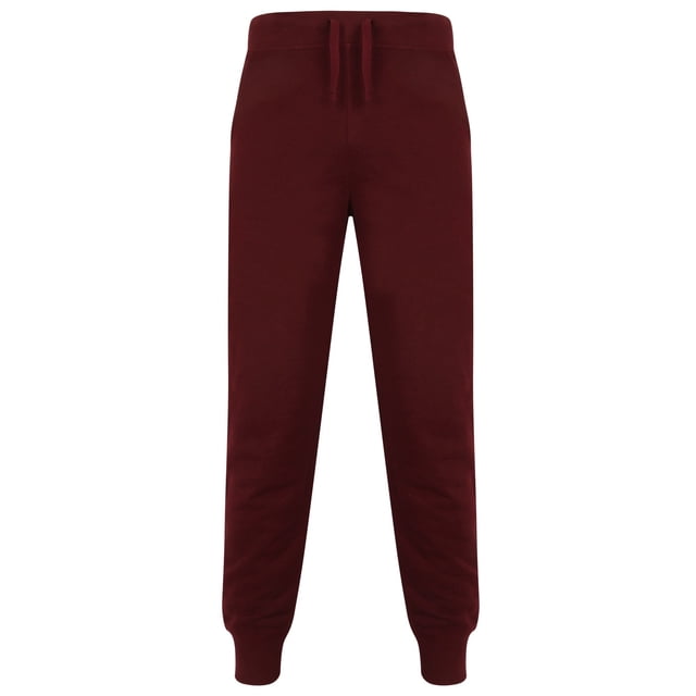 Skinnifit - Pantalones de chándal estrechos con puños (Vino)