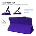 thumbnail image 4 of Dteck Folio Case for Amazon Kindle Fire HD 10 9th (Gen/7th Gen, 2019/2017), Embossed PU Leather Folio Flip Wallet Case Multi-angle Viewing Kickstand with Pencil Holder,Purple, 4 of 5