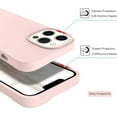 thumbnail image 3 of Compatible with iPhone 13 Pro Case, Liquid Silicone Soft Gel Rubber iPhone 13 Pro Phone Case Slim Fit Cover with Microfiber Lining Protective Phone Cases for iPhone 13 Pro 6.1 inch, Pink, 3 of 16