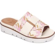 Gentle Souls by Kenneth Cole Womens Lavern Slide Sandal 9 Rose Multi