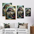 thumbnail image 4 of Designart Tree At The Center Of Jungle Paradise I Canvas Wall Art, 4 of 5