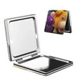 thumbnail image 1 of Zufioo Pikmin for Portable Pocket Makeup Mirror, Foldable Handheld Magnifying Beauty Mirror Suitable for Wallet Handbag for Women-Square, 1 of 9
