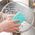 thumbnail image 6 of Kitchen Dish Sponge - 4 Pack S-Shape Scrub Sponge - Non Scratch Reusable Absorbent Sponges - for Pots Pans Dishes - Cleaning Supplies, 6 of 6