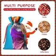 thumbnail image 6 of Fuzoiu Lizard With Sunglasses Colorful Print Christmas Gift Bag,Burlap Gift Bag with Drawstring Closure & Hang Tag,Perfect for Holidays, Birthdays, and Special Occasions-Medium, 6 of 6