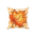 thumbnail image 2 of Fall Harvest Throw Pillow Covers 18x18 Inch, Printed Pumpkin Decorative Square Pillowcases, Farmhouse Holiday Cushion Covers for Sofa Living Room Home Fall Halloween Thanksgiving Decor, 2 of 6