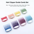 thumbnail image 3 of 8PCS Hair Clipper Guide Combs Hair Clipper Guards Cutting Guides Limit Combs Attachments Hair Salon, 3 of 8