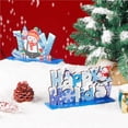 thumbnail image 4 of Bewildely Cartel de de Navidad, decoración de de muñeco de nieve de madera, letras en inglés de Navidad, estatuilla de alegría, Type3 NO3, 4 of 6