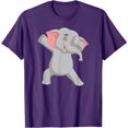 thumbnail image 1 of Cool Dabbing Dancing Elephant for Men Women Kids Boys Girls T-Shirt, 1 of 1