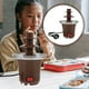 thumbnail image 5 of EeaseMX Máquina para hacer fondue en cascada con fuente de chocolate de 3 capas, 1 unidad, 5 of 8
