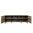 thumbnail image 6 of paproos Espresso Finish TV Stand for 80 Inch TV, Farmhouse TV stand with Ample Storage Space, TV Cabinet for Living Room, 6 of 11