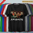 thumbnail image 1 of HALLOWEEN Horror T Shirt Men Unisex Top Spooky Tee Horror Character Friends Top-L, 1 of 2