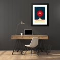 thumbnail image 4 of NASA 17x24 Black Modern Framed Museum Art Print Titled - Deep Space Atomic Clock Red (2017), 4 of 5
