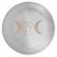 thumbnail image 1 of Ceremonia decorativa de pentagrama Ceremonía Candelador Bandeja de almacenamiento de acero inoxidable, 1 of 7
