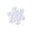 L, variant on Luxury Snow Crystalloid Holiday Tree with Safe Fabric - Reusable Indoor/Outdoor Celebration Adornment Easy Install