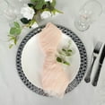 Efavormart 5 Pack | 24"x19" Gauze Cheesecloth Napkins Cotton Dinner Napkins - Blush/Rose Gold ...